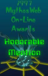 1997 Mythos Web On-Line Awards - Best Longer Story - Honorable Mention